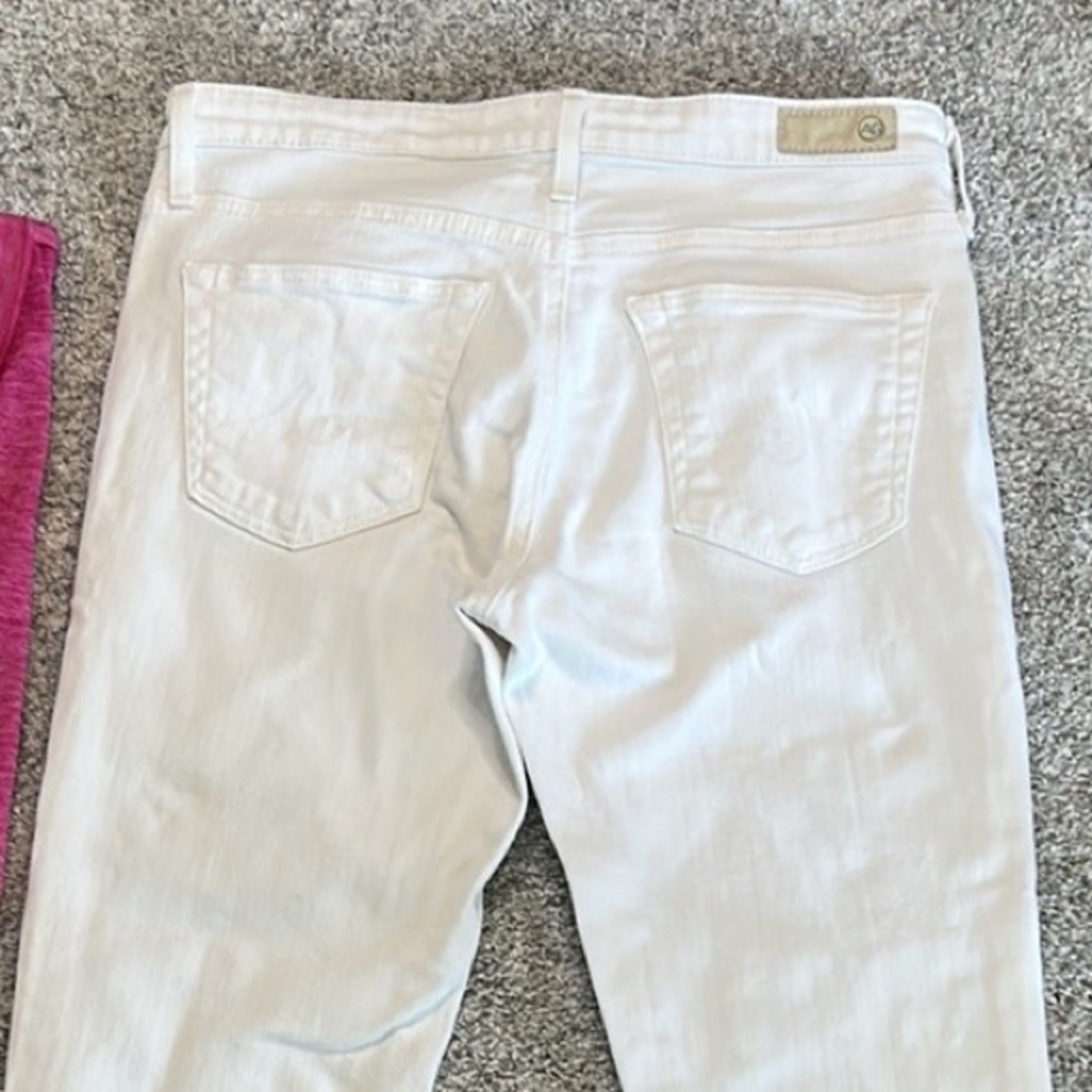 AG The Stevie Ankle in White - Picture 8 of 9